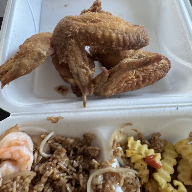 Chicken Wings w Fried Rice