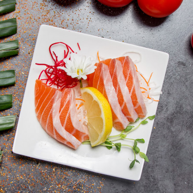 Salmon Sashimi