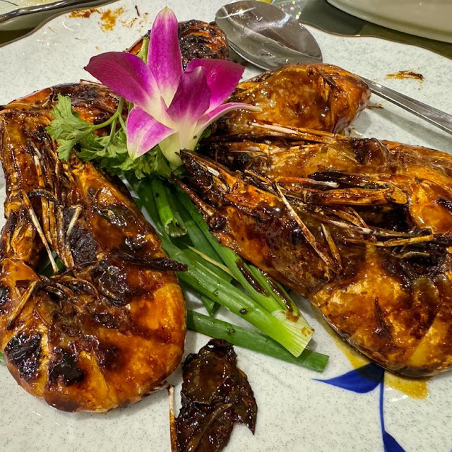 Soya Sauce King Prawn