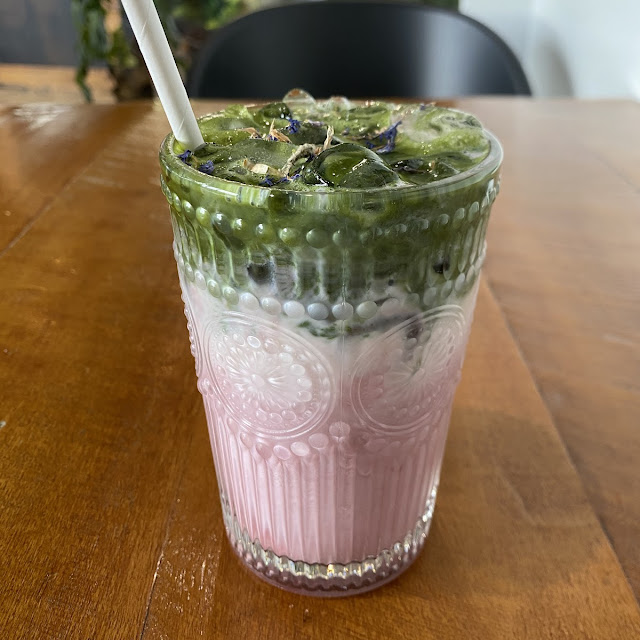 Strawberry Iced Matcha