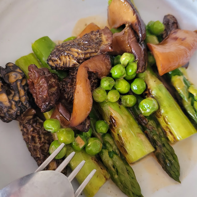 Peas and Asparagus