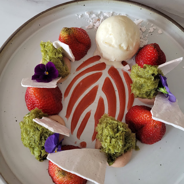 Strawberry and Pistachio