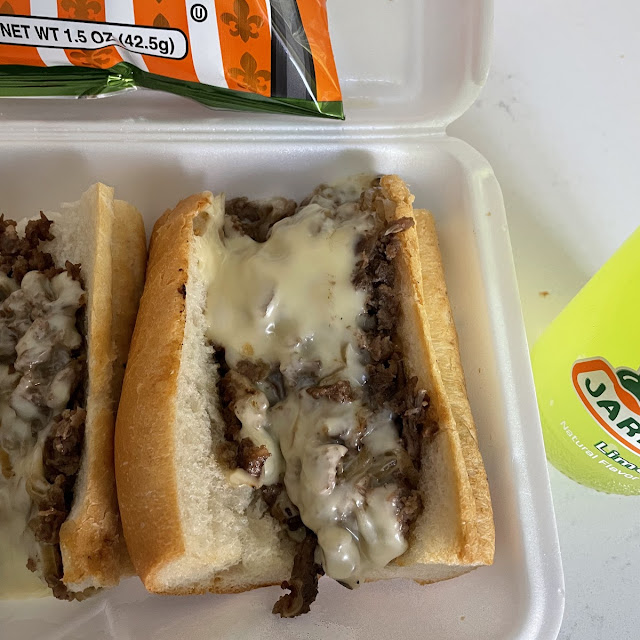 Steak and Cheese Hero Sandwich