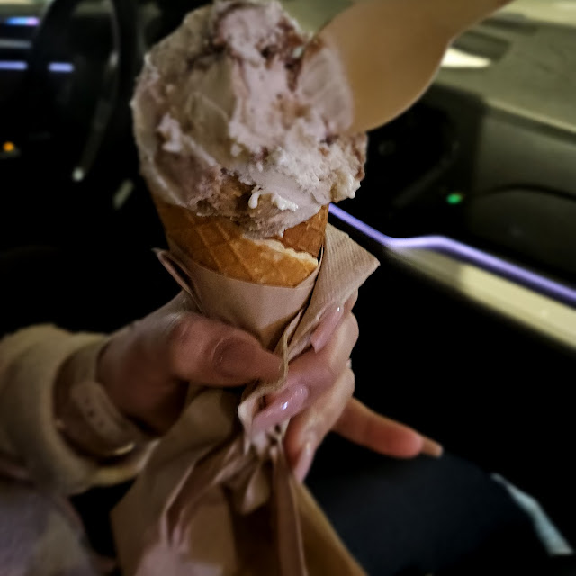 Banana Haze Waffle Cone
