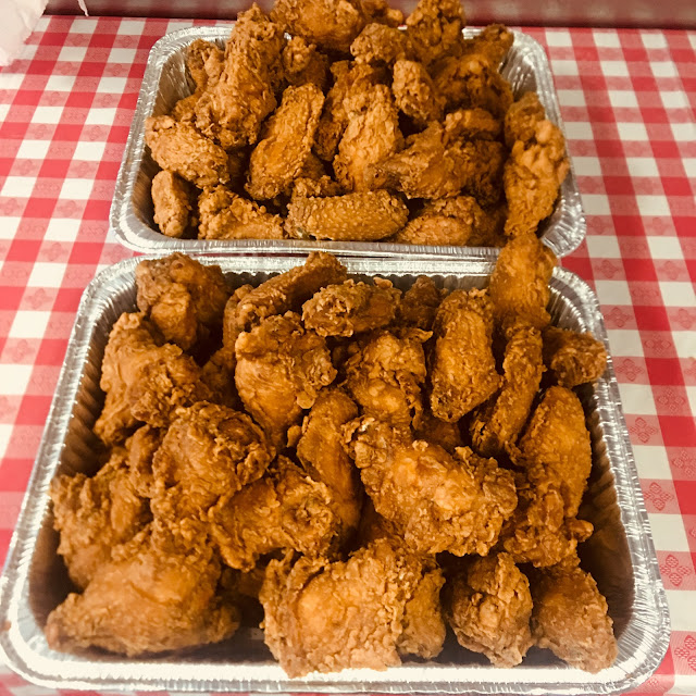 Four Pieces Fried Chicken Wings