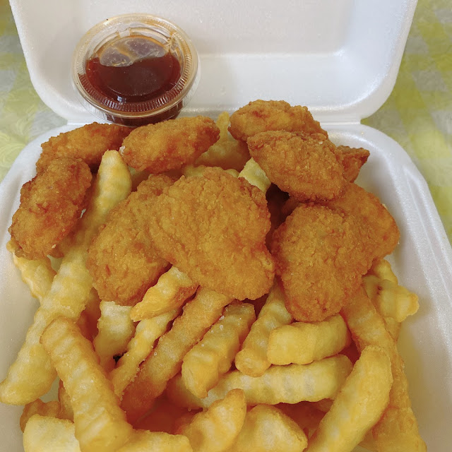 Chicken Nuggets with French Fries