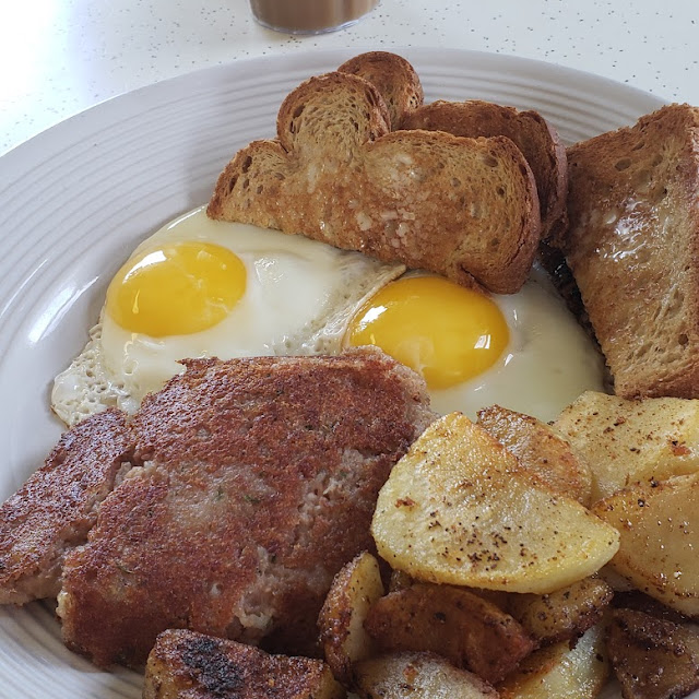 Micky's Cornbeef Hash and Eggs