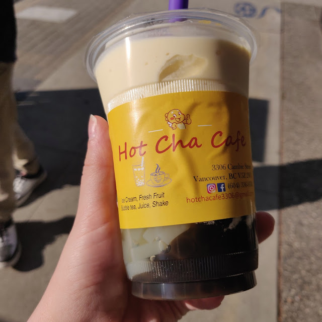 Mango Cheesecake Bubble Tea