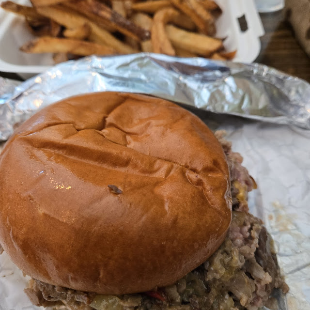 Hotfire Mess Shaved Delmonico Sandwich