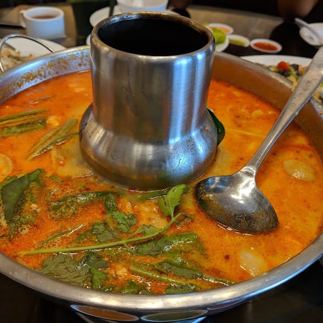 Seafood Rainbow Hot Pot