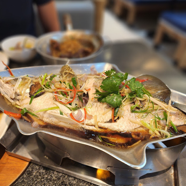 Deep Fried Sea Bass Fish Steamed Sea Bass Fish in Soy Sauce