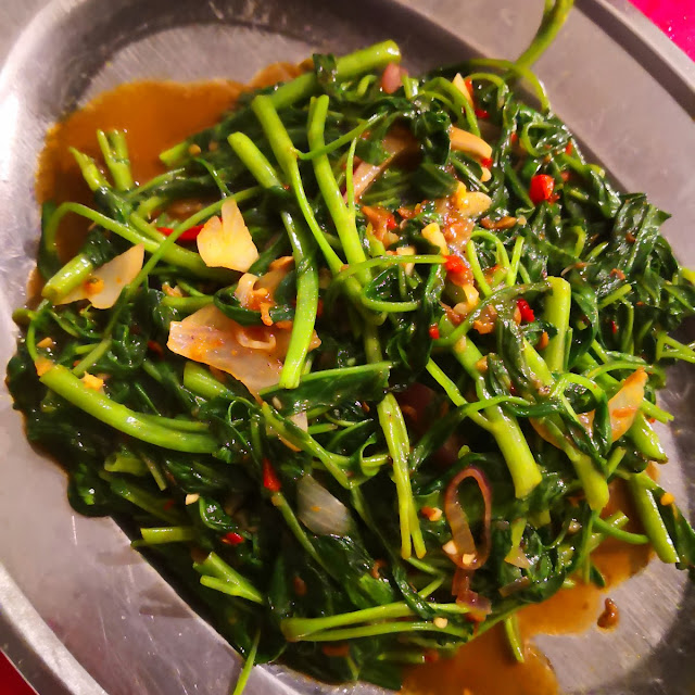 马来技炒通心菜