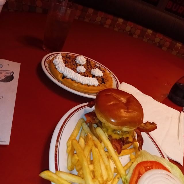 Mega Bacon Burger Fries