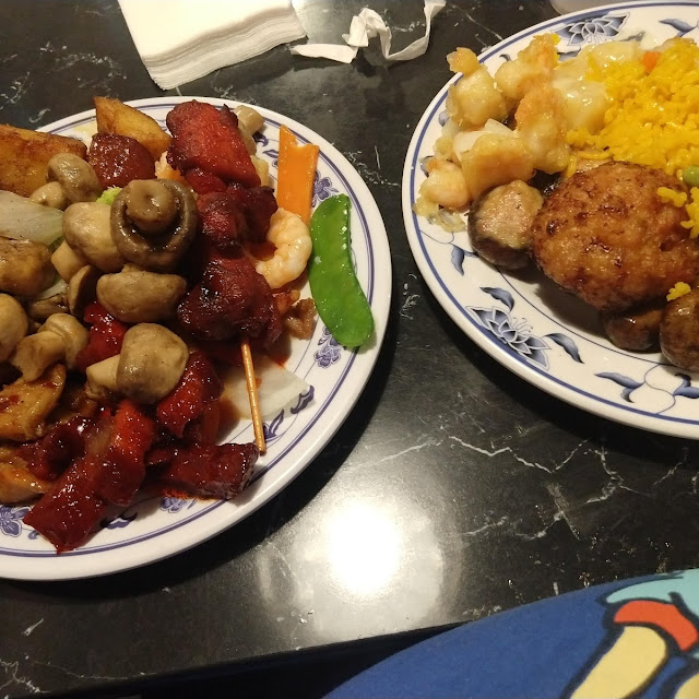 Fried Rice Shrimp and Vegetables