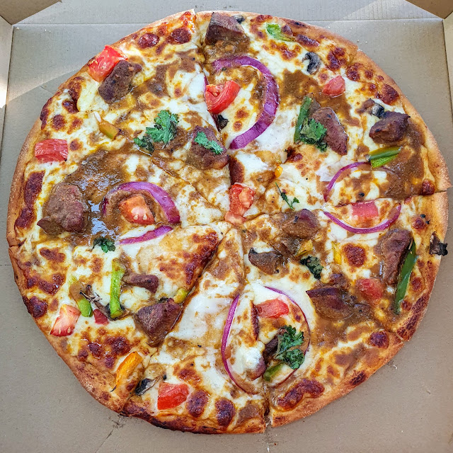 Lamb Curry Pizza