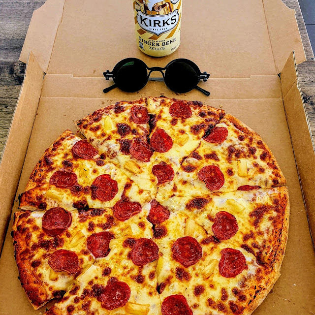 Pepperoni & Pineapple Pizza