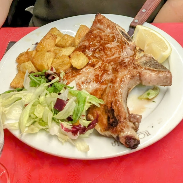 Bistecca Ai Ferri Con Contorno Di Patate