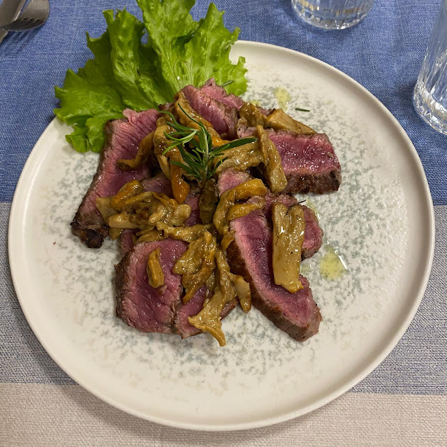Tagliata Ai Funghi Porcini