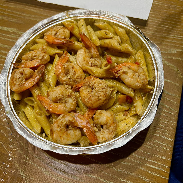 Rasta Pasta w Jerk Shrimp