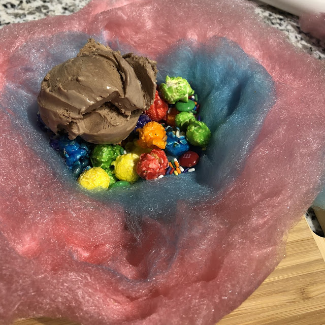 Cotton Candy Burrito