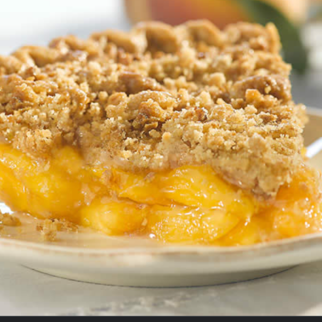 Peach Crumb