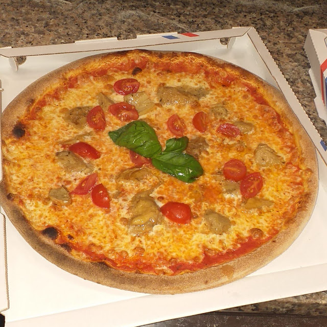 Pizza Funghi Porcini Pomodrini