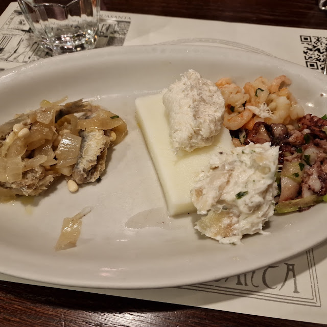 Antipasto Della Casa Folpo Baccalà Mantecato Sarde In Saòr