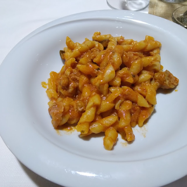 Tagliolini Melenzane E Salsiccia