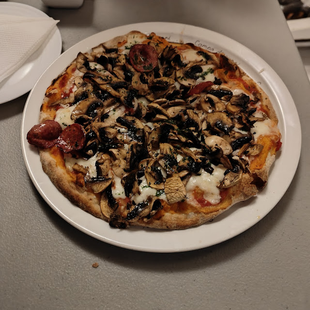 Mushroom Pizza