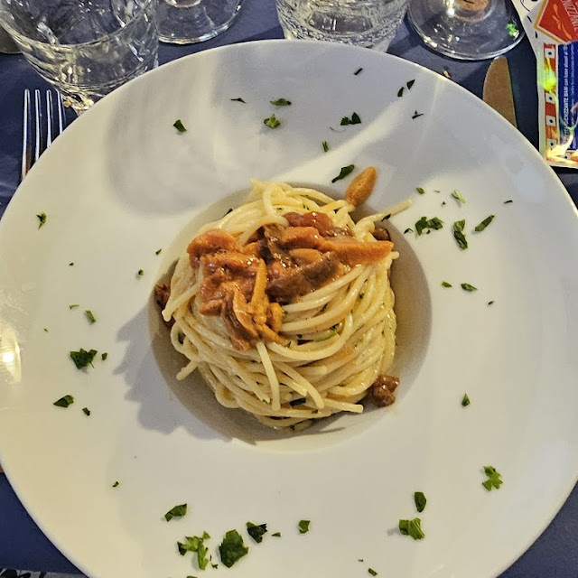 Spaghetti Con I Ricci Di Mare
