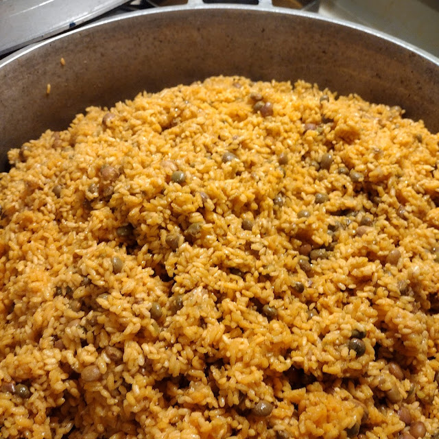 Arroz Con Gandules Puerto Rican Rice