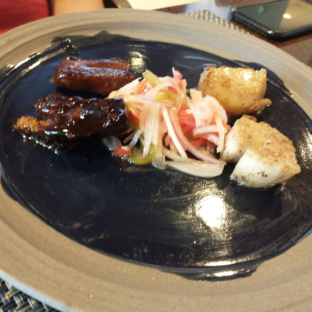 Pork Belly and Scallops