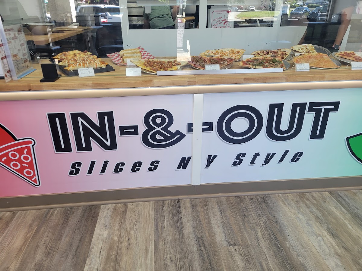 In & Out Pizza Slices NY Style