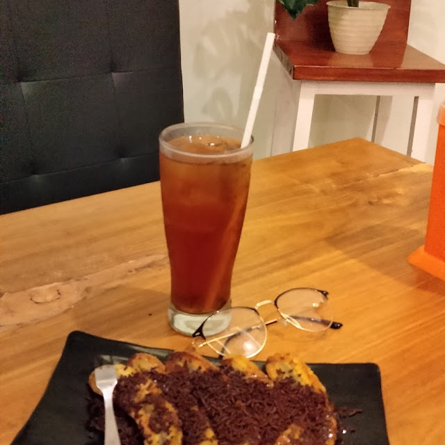 Pisang Bakar Keju Coklat