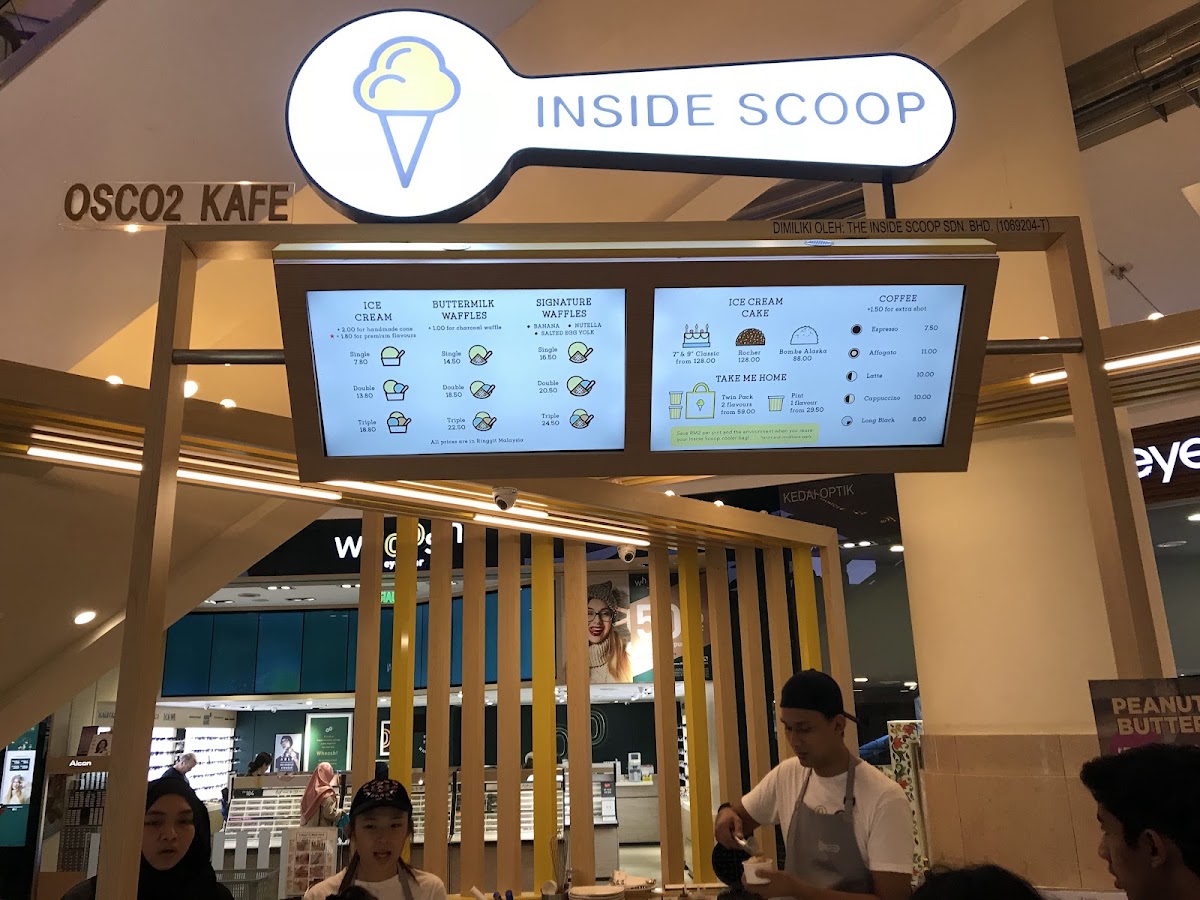 Inside Scoop Suria KLCC