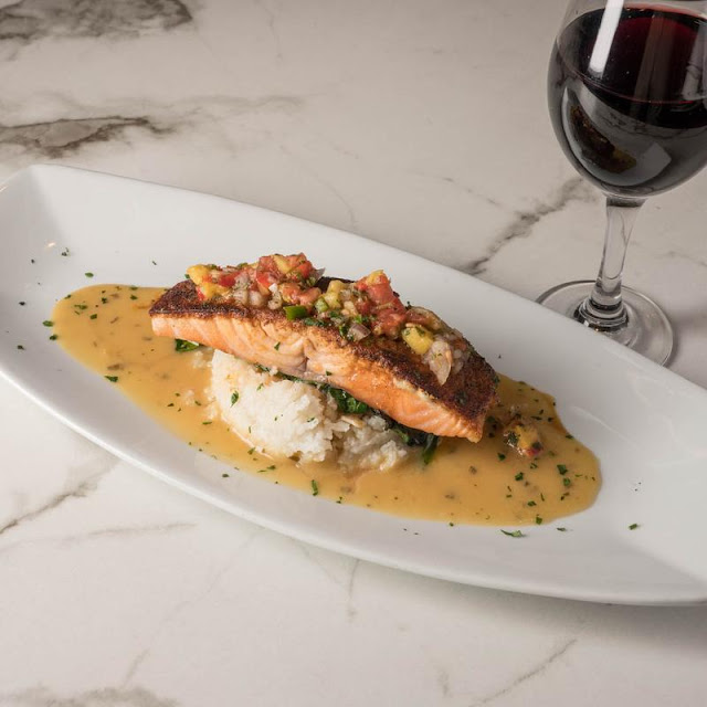 Blackened Salmon Dinner