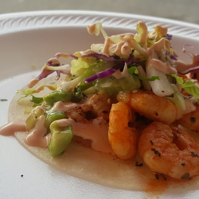 Spicy Garlic Shrimp Taco