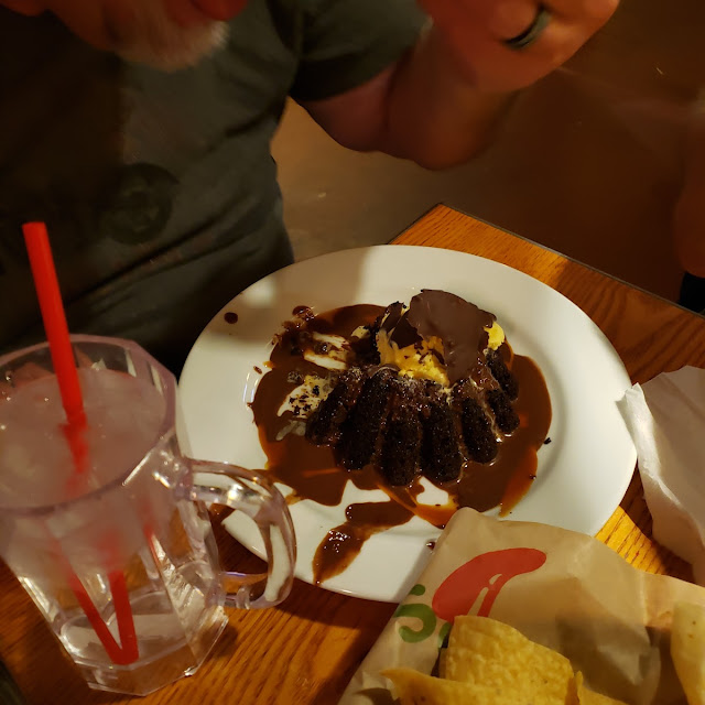 Chocolate Lava Cake with Chocolate Sauce