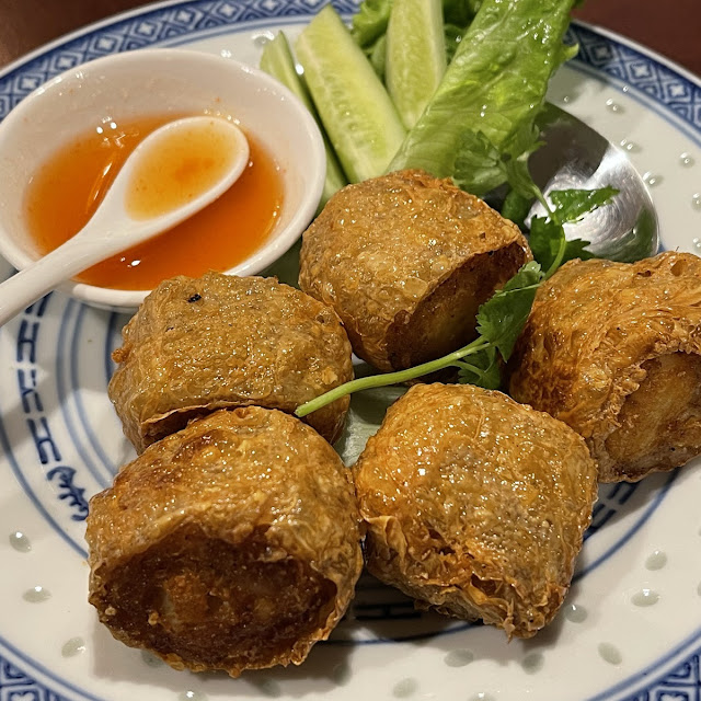 Deep Fried Crab and Shrimp Meat Rolls