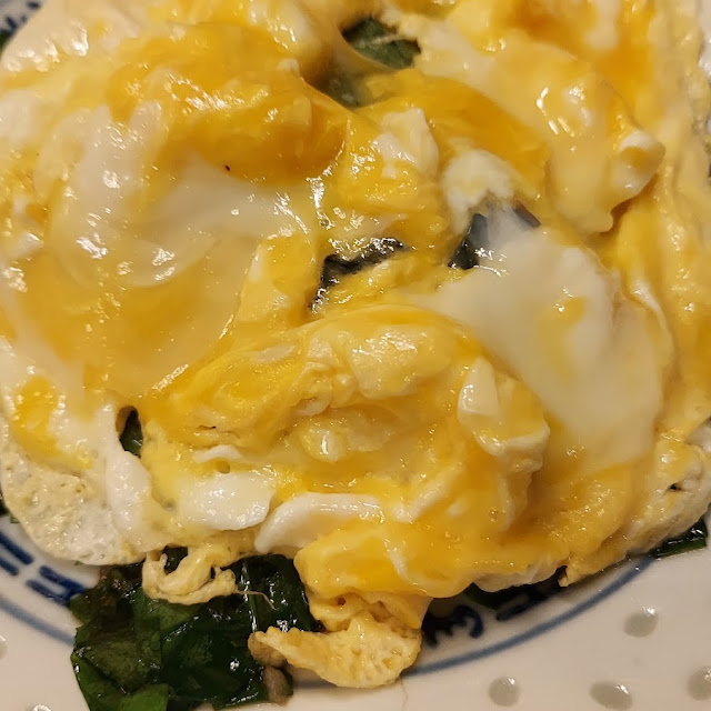 ผักเหลียงผัดไข่