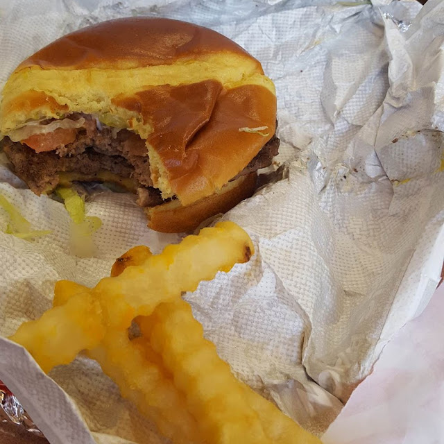 Burger and Fries