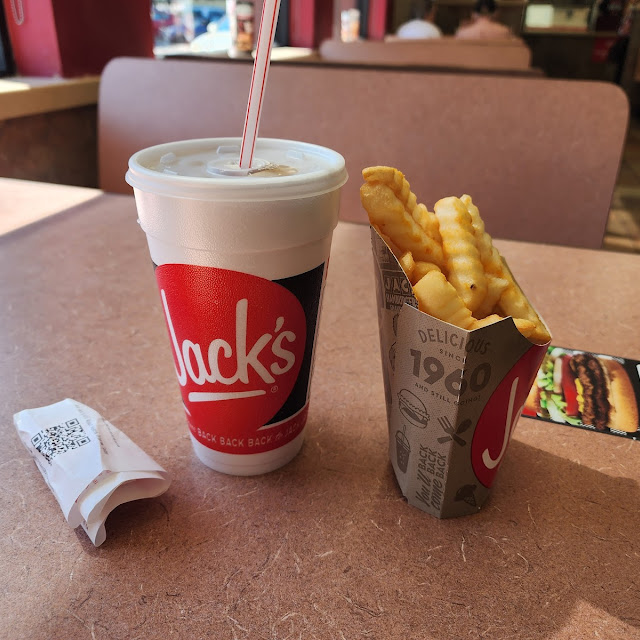 Fries and Large Tea