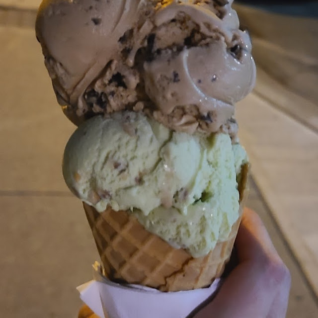 Espresso Flake and Pistachio Almond