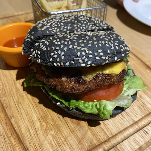 Portion of Pork Burger