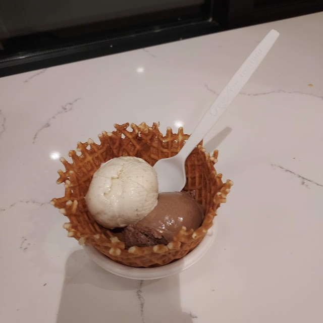 Milkiest Chocolate Vanilla Bean in a Waffle Cup