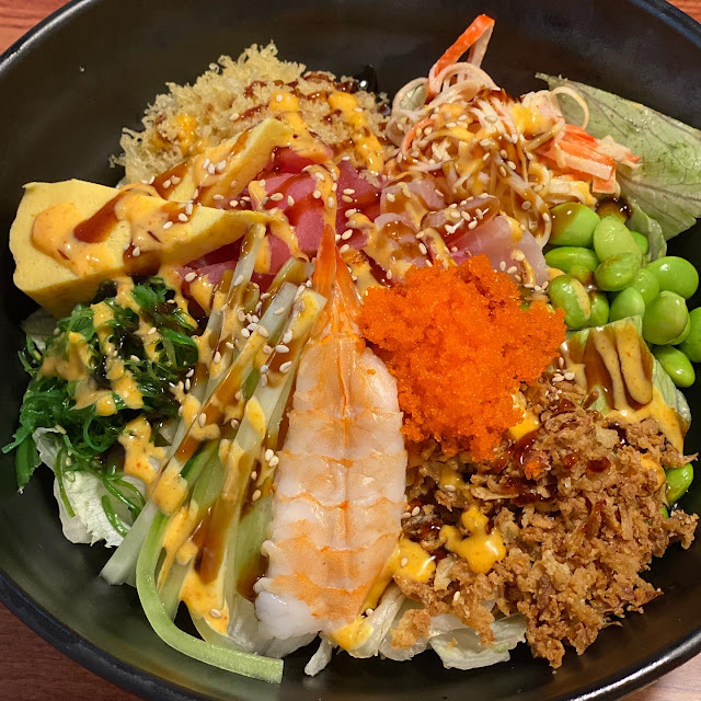 Tuna Salmon Poke Bowl
