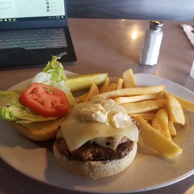 Swiss Mushroom Burger