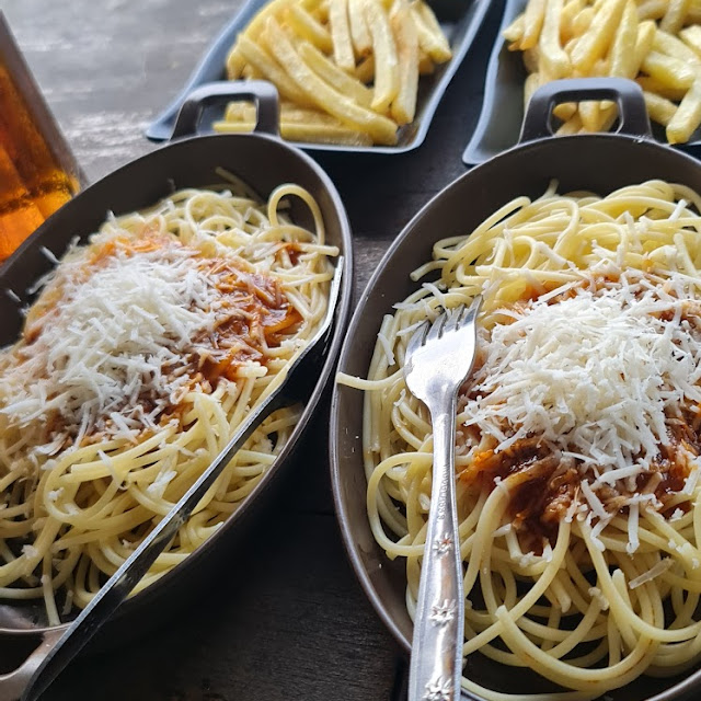 Spaghetti & French Fries