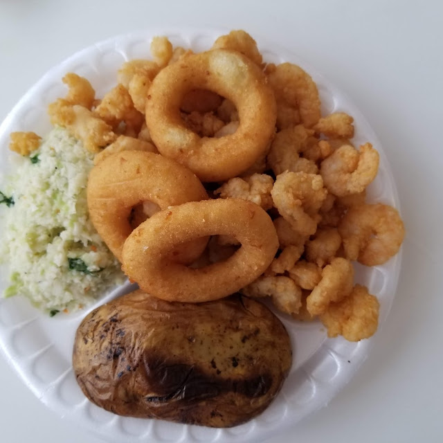 Popcorn Shrimp Platter