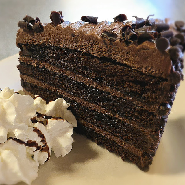 Triple Layered Chocolate Cake